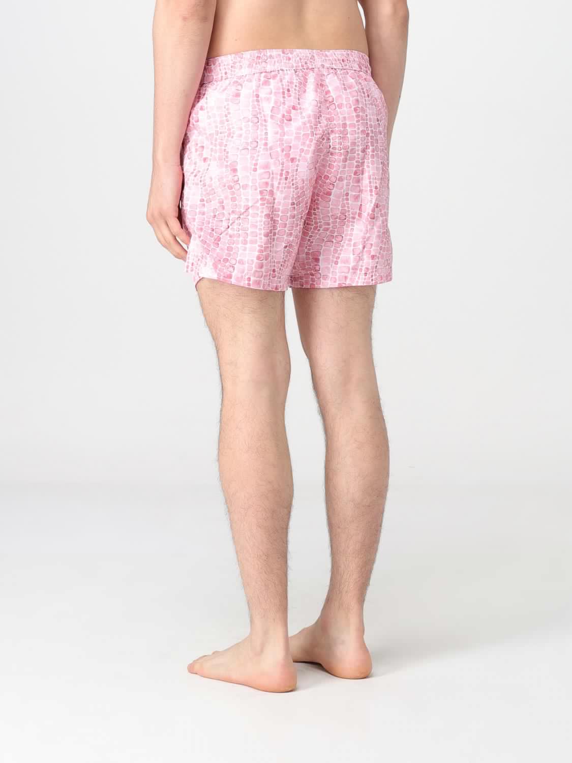 KAMPOS BADEMODE: Gemusterter Badeanzug Kampos, Pink - Img 2