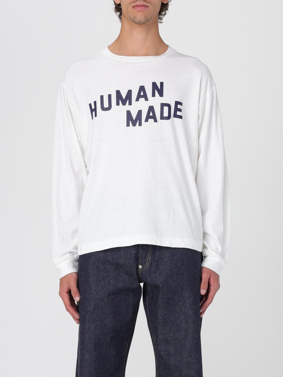 HUMAN MADE T-SHIRT: Sweater men Human Made, White - Img 1
