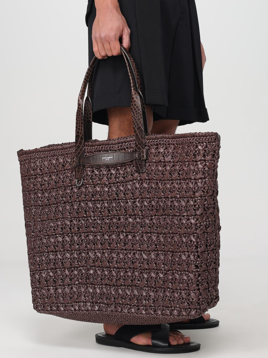 DOLCE & GABBANA BOLSO: Bolsos hombre Dolce & Gabbana, Marrón - Img 2