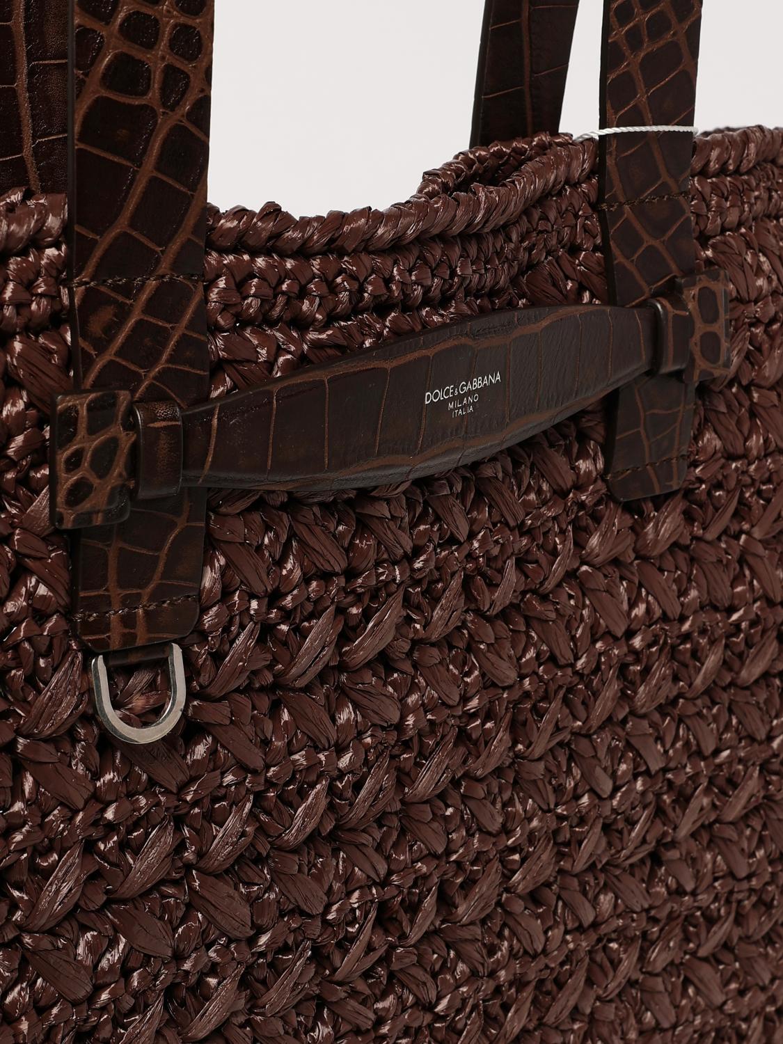 DOLCE & GABBANA BOLSO: Bolsos hombre Dolce & Gabbana, Marrón - Img 4