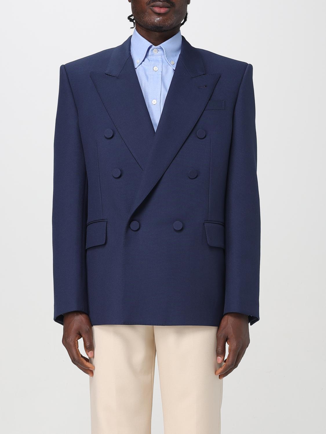 VALENTINO BLAZER: Valentino men's blazer, Blue - Img 1
