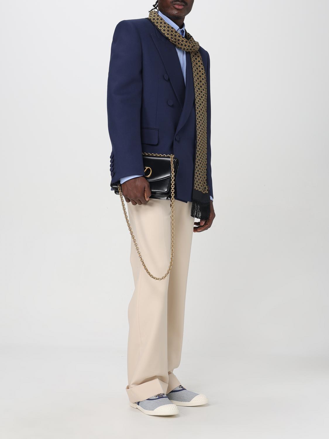 VALENTINO BLAZER: Valentino men's blazer, Blue - Img 2