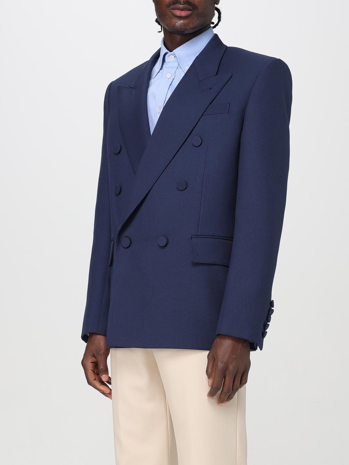 VALENTINO BLAZER: Valentino men's blazer, Blue - Img 4