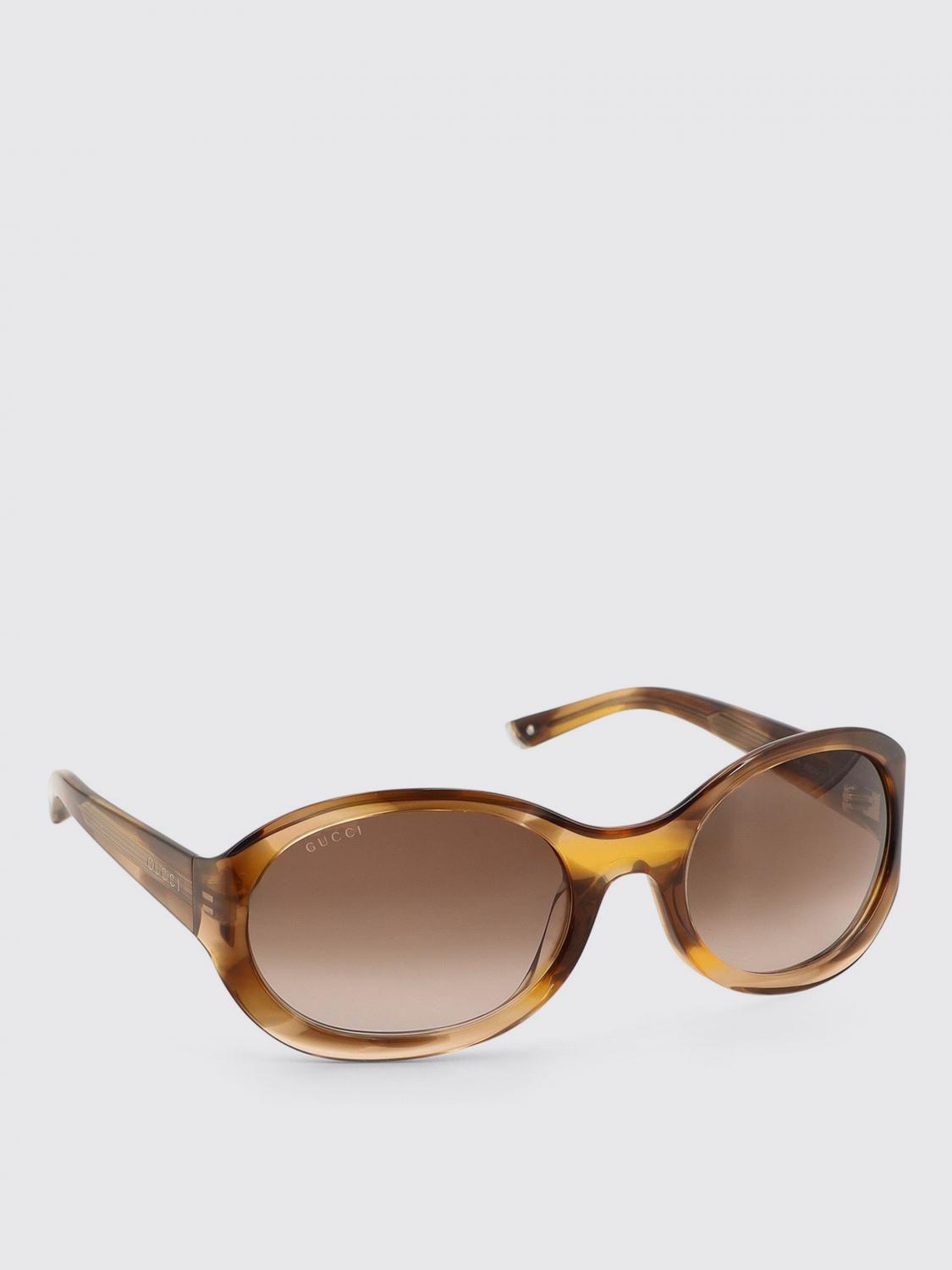 GUCCI SUNGLASSES: Optical frames woman Gucci, Brown - Img 1