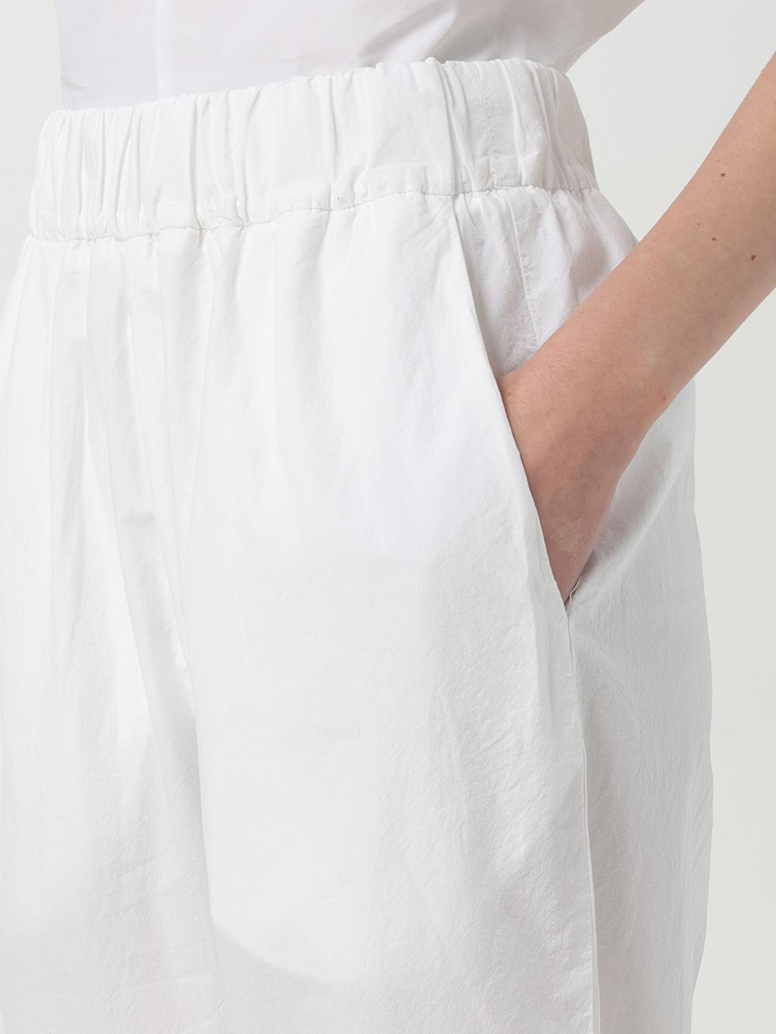 BARENA PANTALONI: Pantalone basic Barena in cotone , Bianco - Img 3