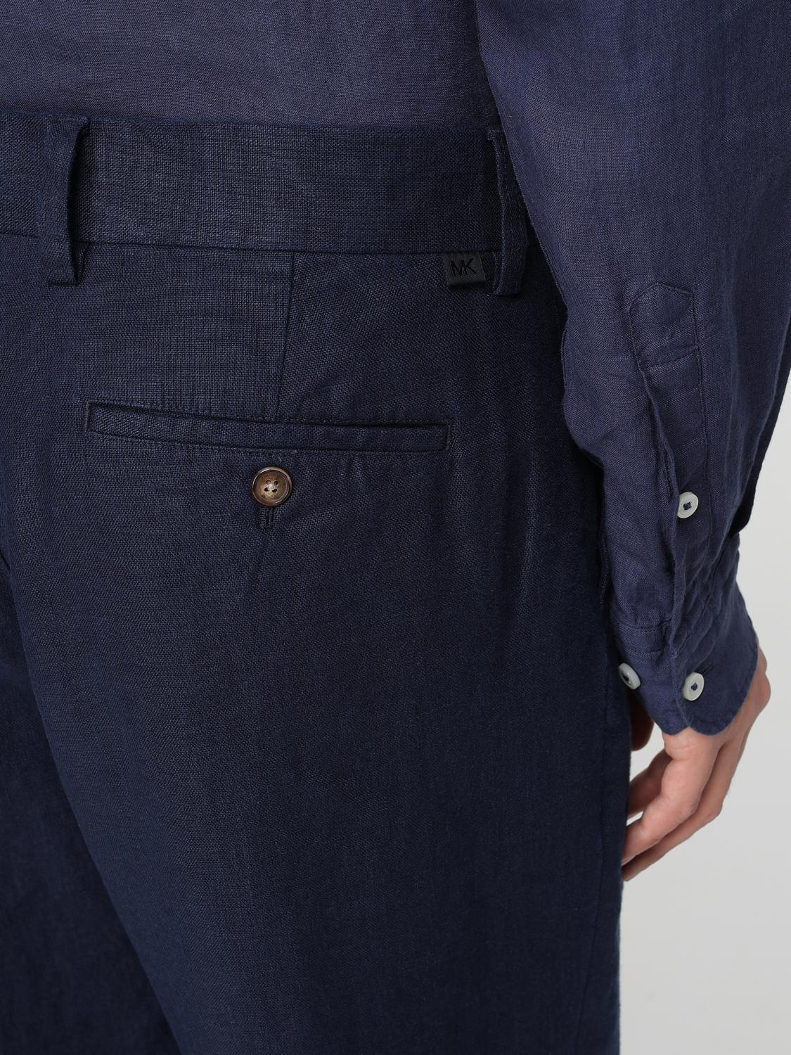 MICHAEL KORS PANTS: Pants men Michael Kors, Blue - Img 3