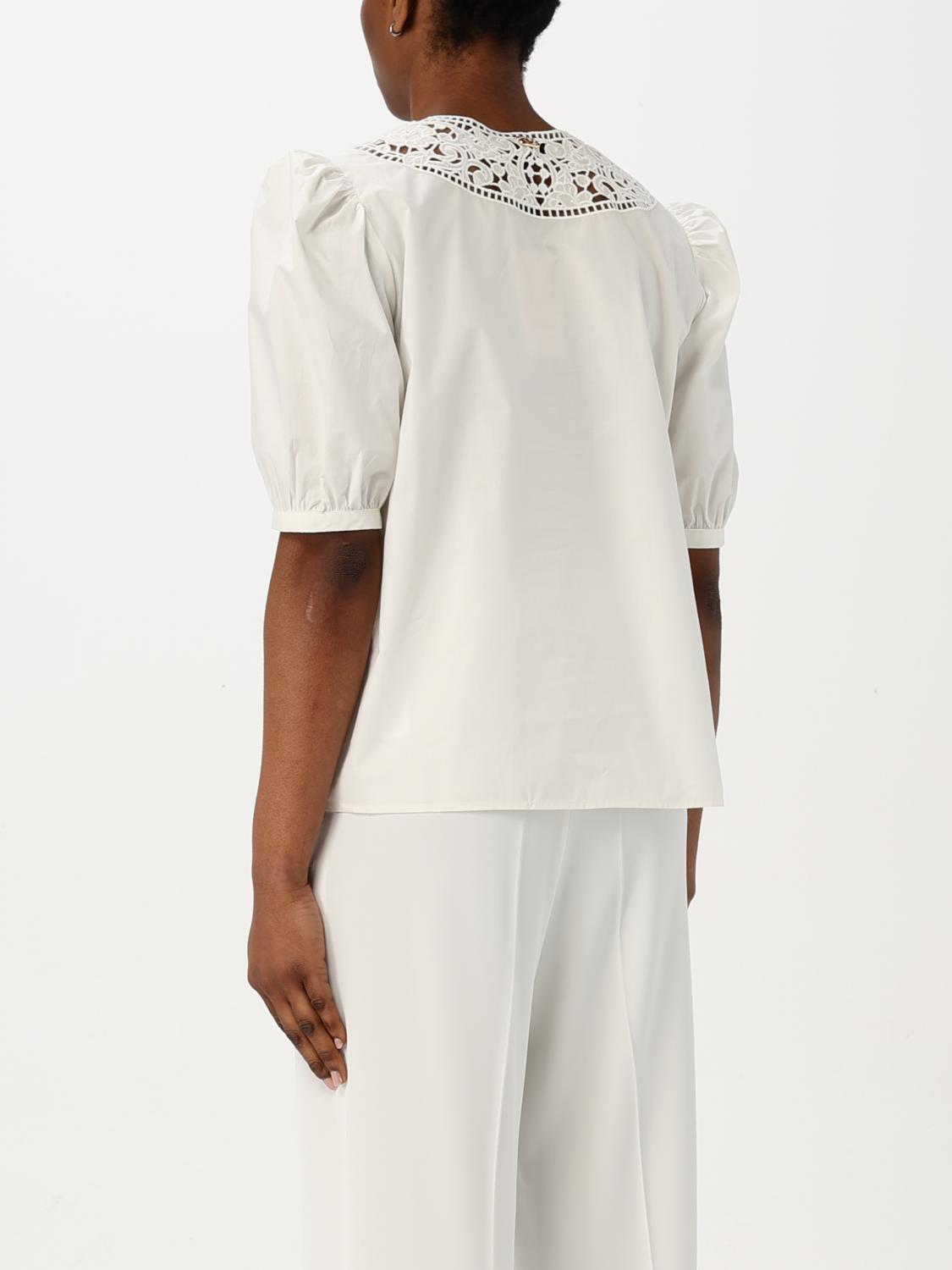 TWINSET TOP: Top mujer Twinset, Blanco - Img 2