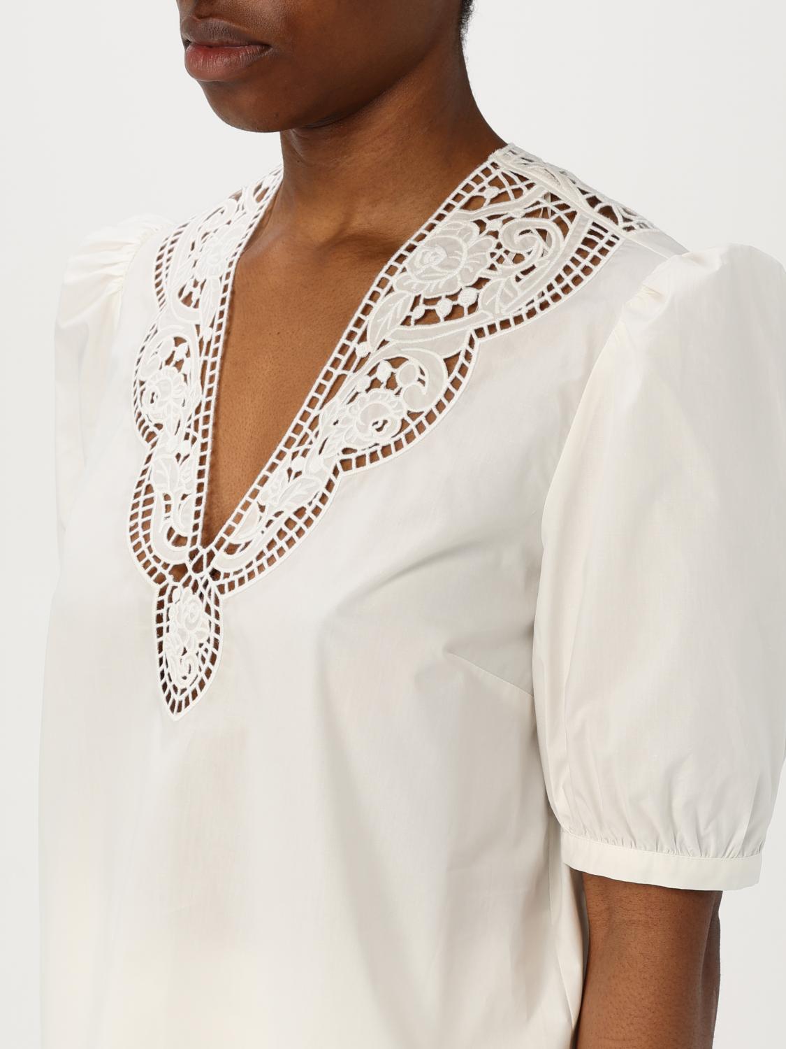 TWINSET TOP: Top mujer Twinset, Blanco - Img 3