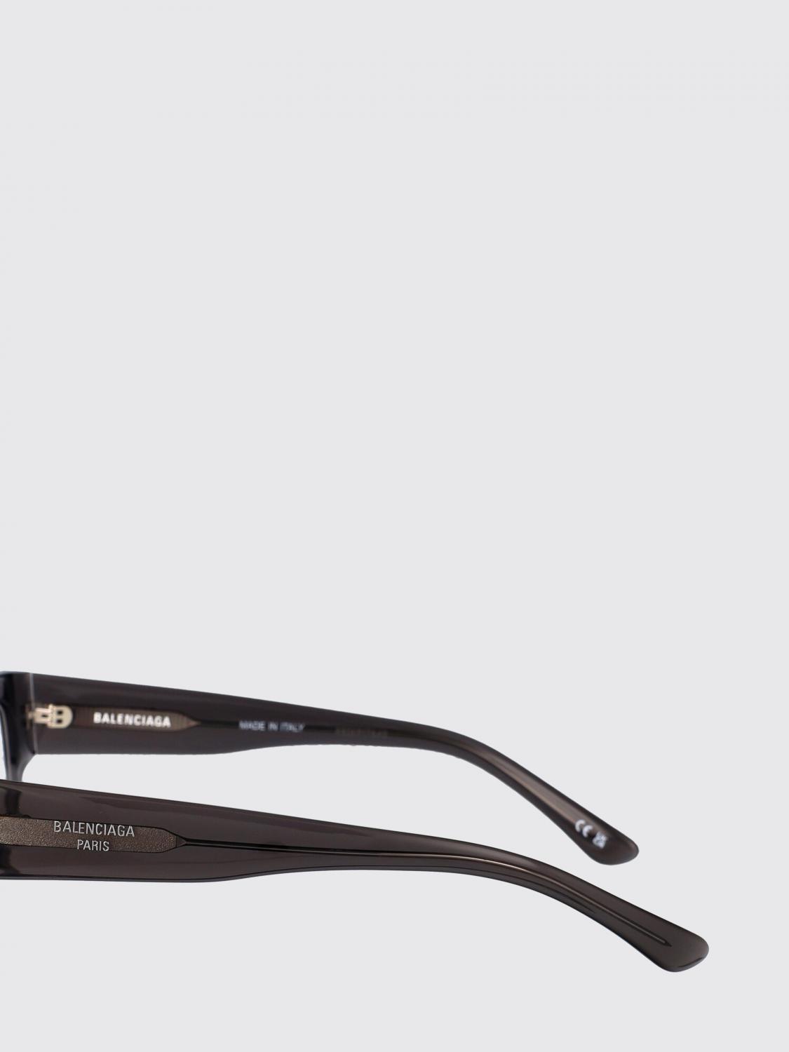 BALENCIAGA OPTICAL FRAMES: Acetate Optical Glasses Balenciaga, Grey - Img 3