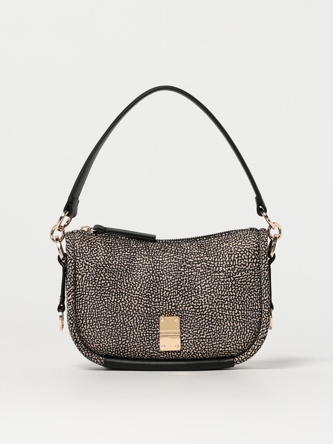 BORBONESE MINITASCHE: Schultertasche damen Borbonese, Schwarz - Img 1