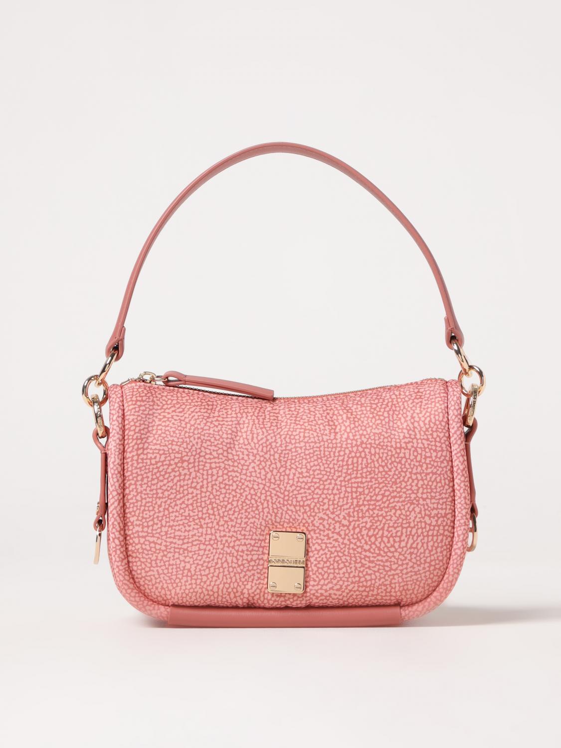 BORBONESE MINITASCHE: Schultertasche damen Borbonese, Pink - Img 1