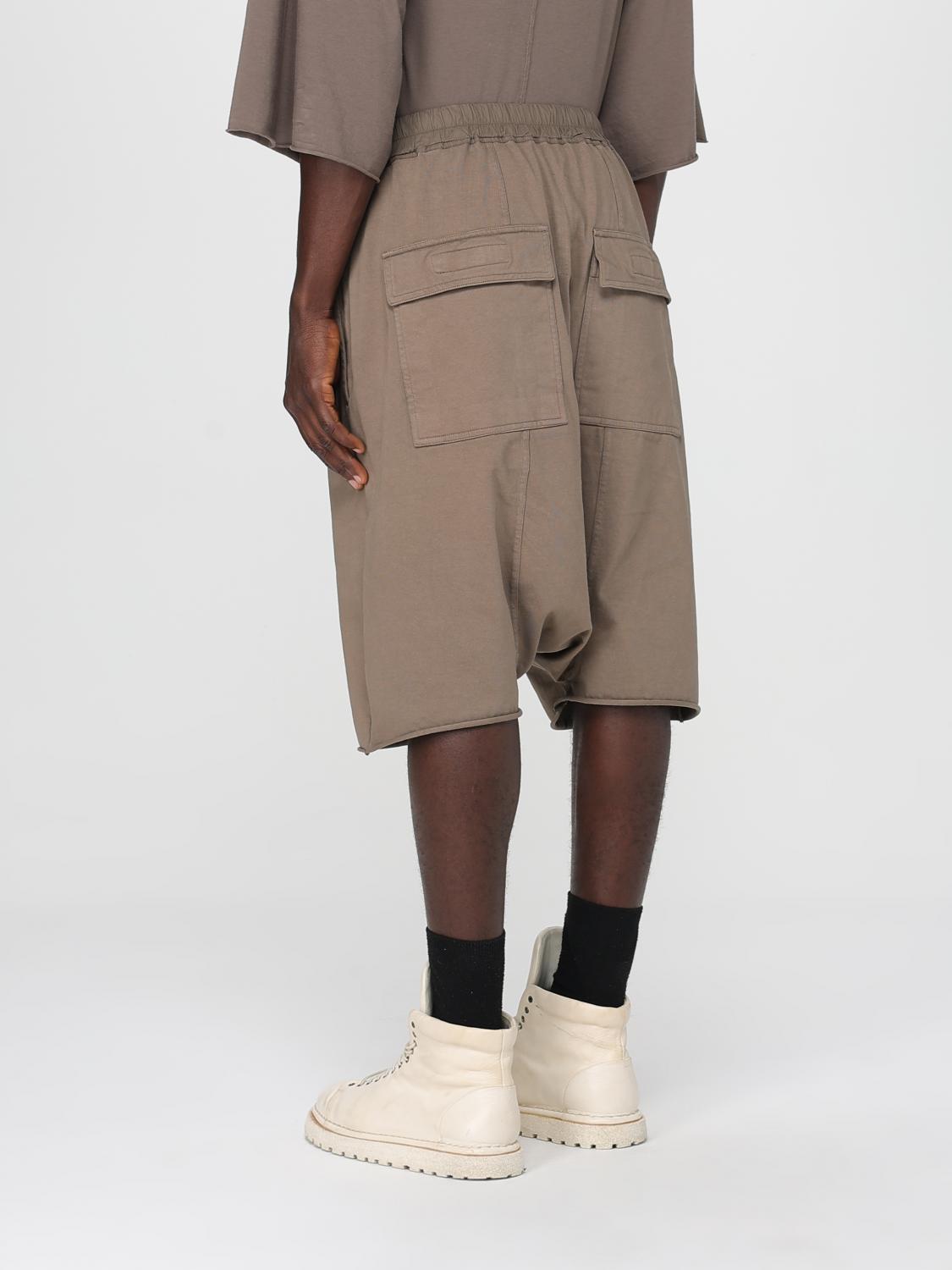 RICK OWENS DRKSHDW SHORTS: Short men Rick Owens Drkshdw, Brown - Img 3