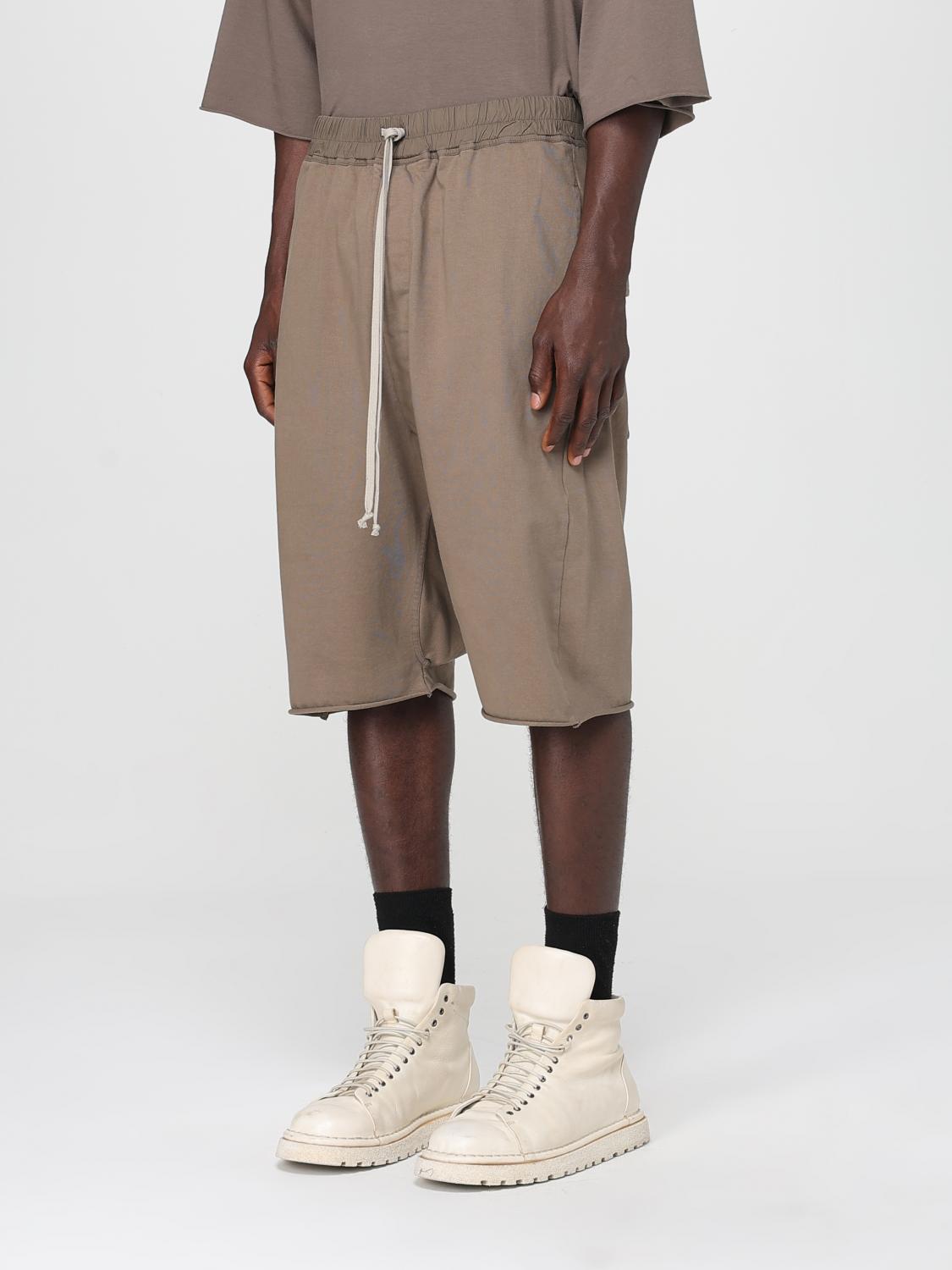 RICK OWENS DRKSHDW SHORTS: Short men Rick Owens Drkshdw, Brown - Img 4