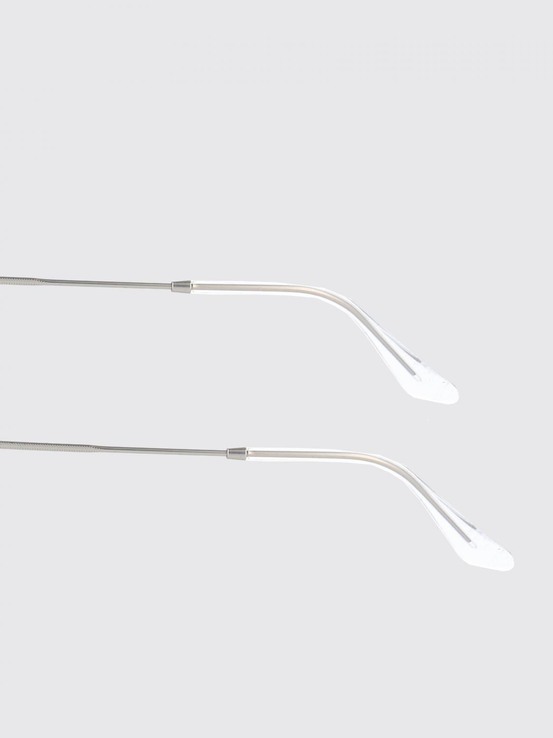 RAY-BAN OCCHIALI DA SOLE: Occhiali da sole Round Metal Ray-Ban in metallo, Silver - Img 4
