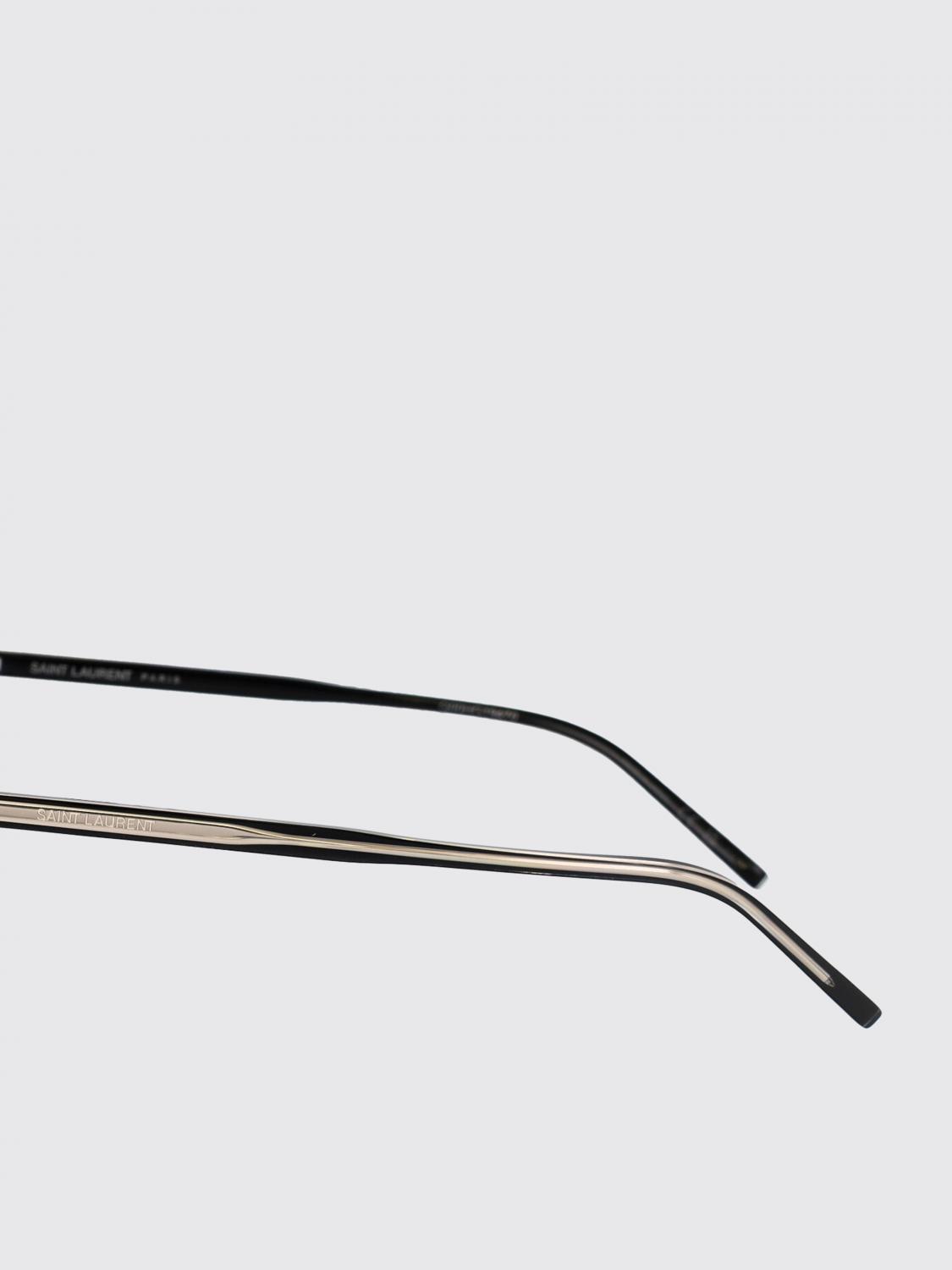 SAINT LAURENT 선글라스: 선글라스 여성 Saint Laurent, 블랙 - Img 4