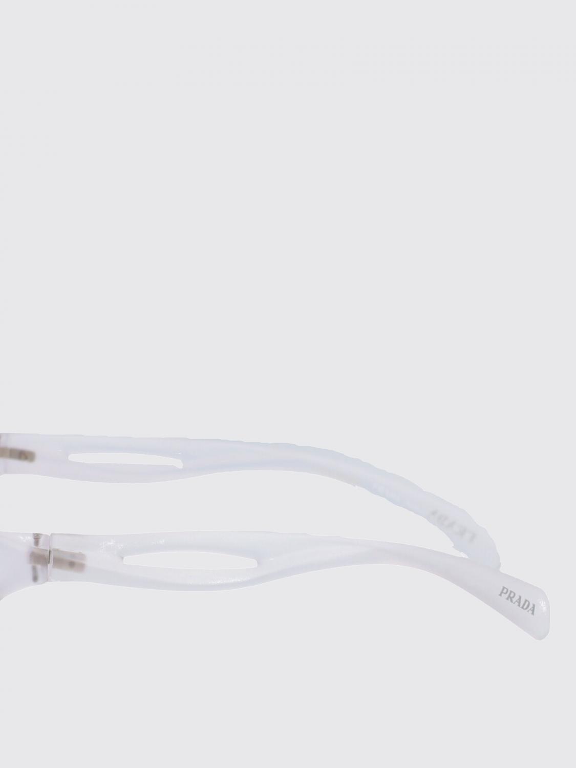 PRADA GAFAS DE SOL: Gafas de sol de acetato 0PRA23S Prada, Trasparente - Img 4