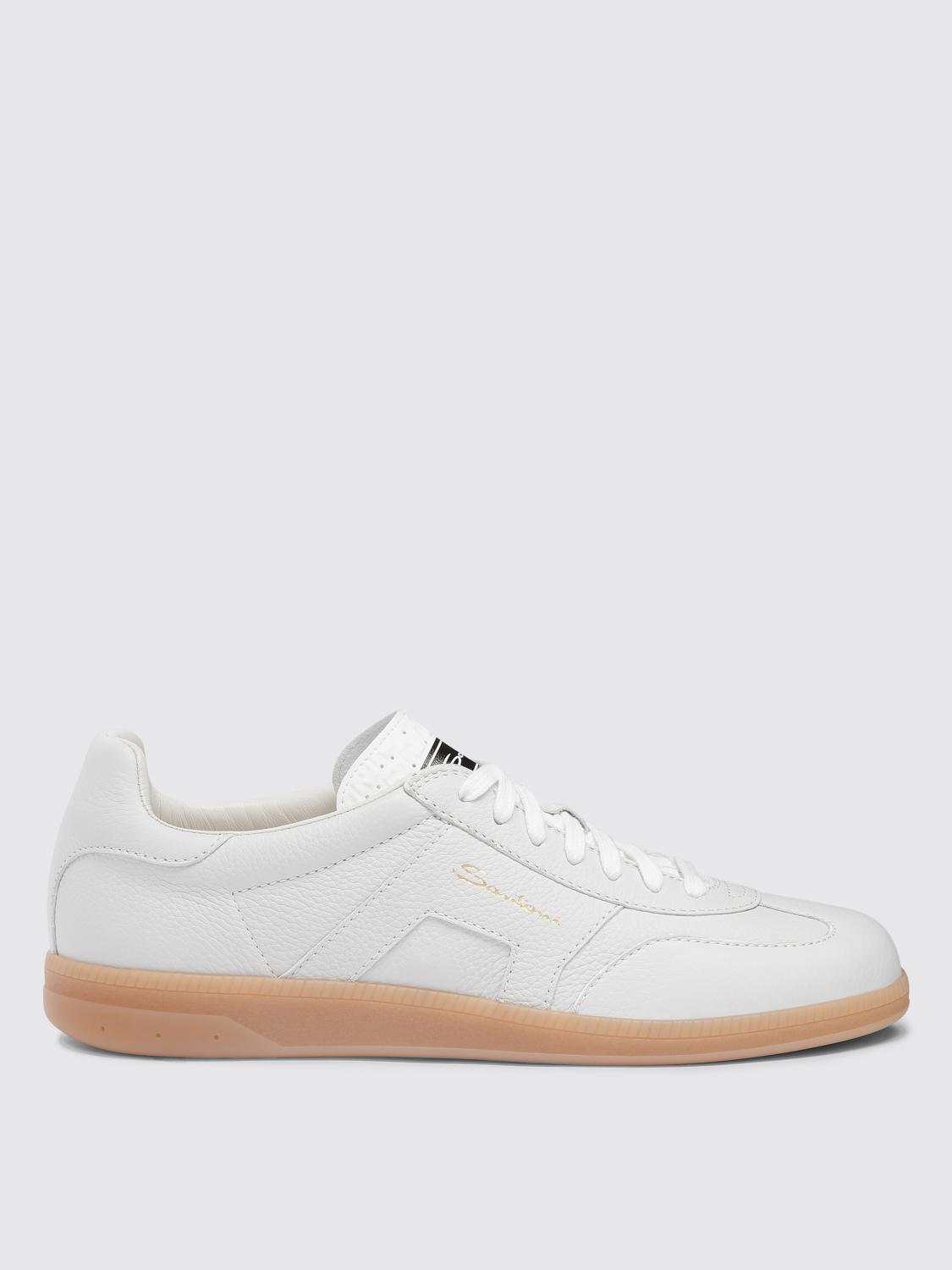 SANTONI SNEAKERS: Sneakers herren Santoni, Weiß - Img 1