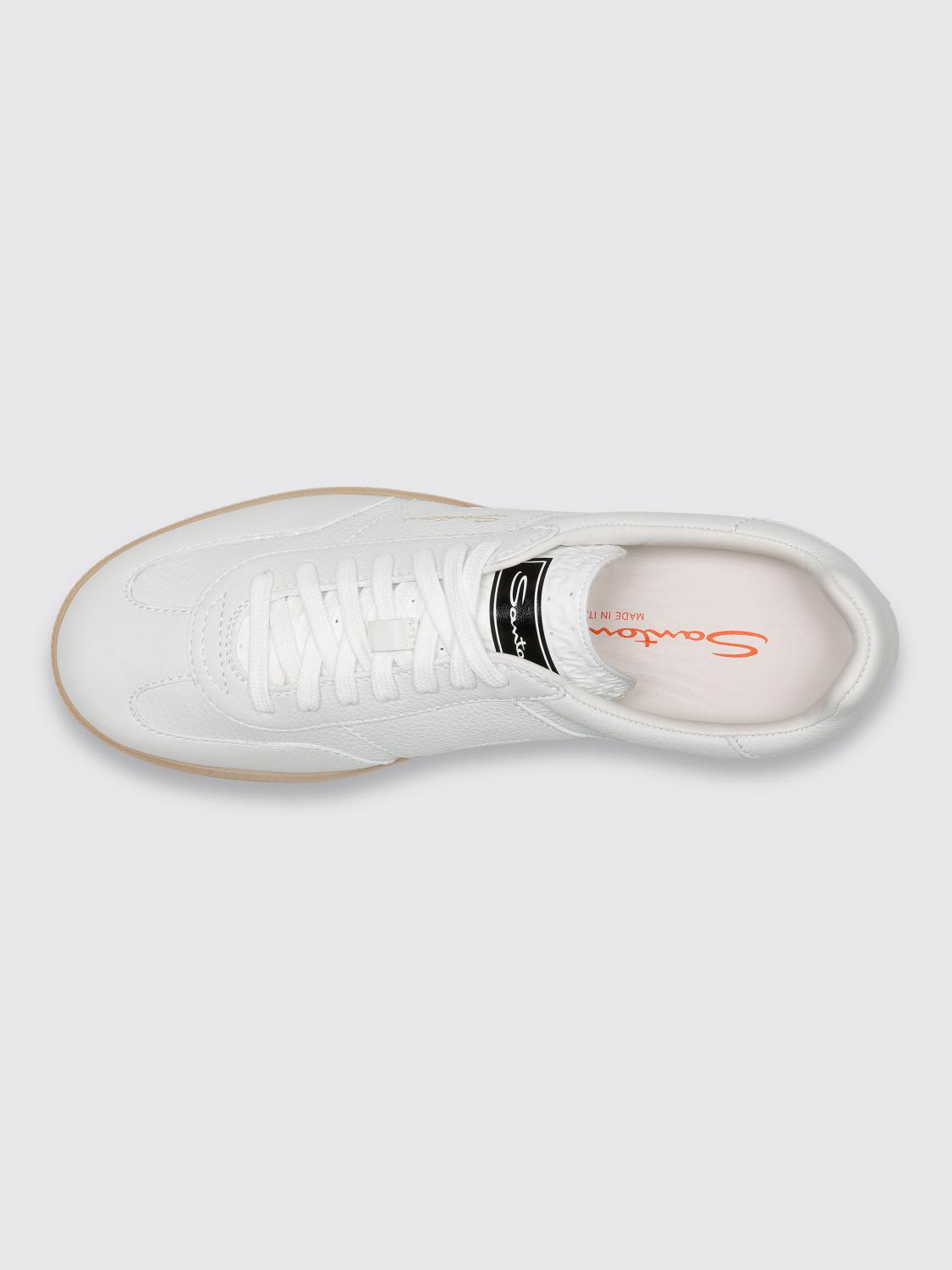 SANTONI SNEAKERS: Sneakers herren Santoni, Weiß - Img 4