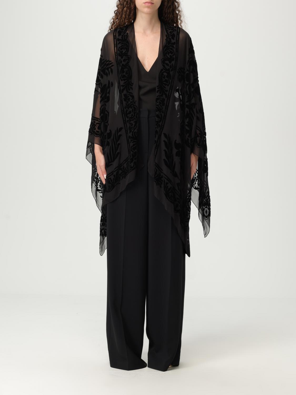 ETRO JACKET: Cape woman Etro, Black - Img 1