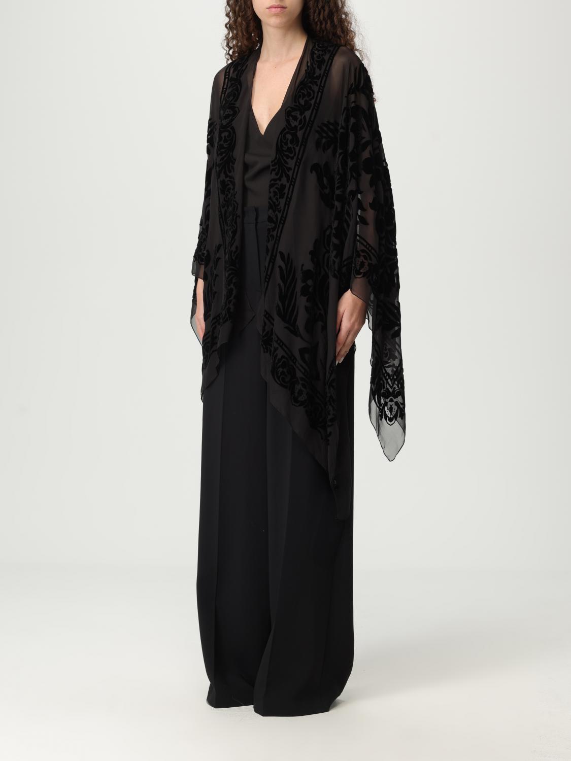 ETRO JACKET: Cape woman Etro, Black - Img 3