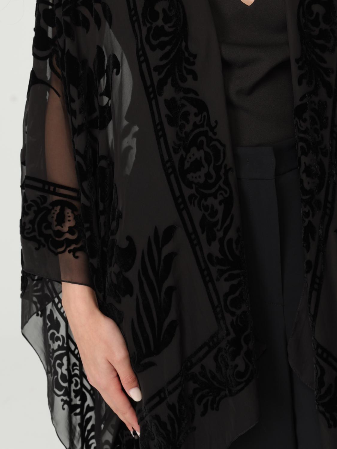 ETRO JACKET: Cape woman Etro, Black - Img 4