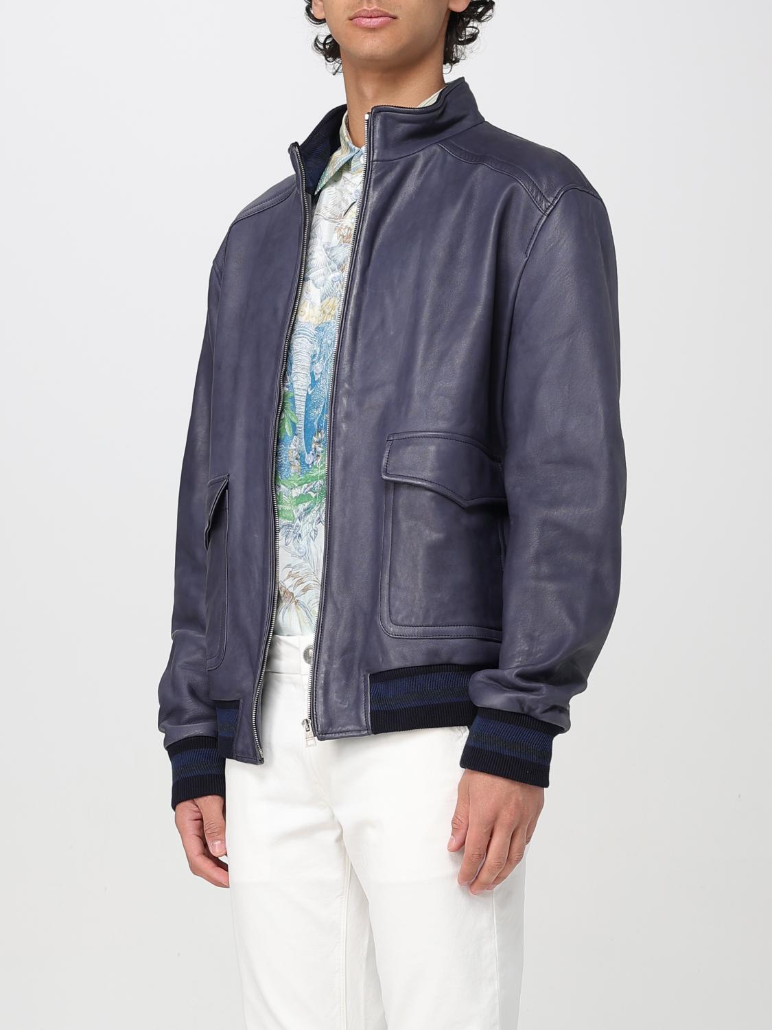 ETRO JACKET: Jacket men Etro, Blue - Img 4