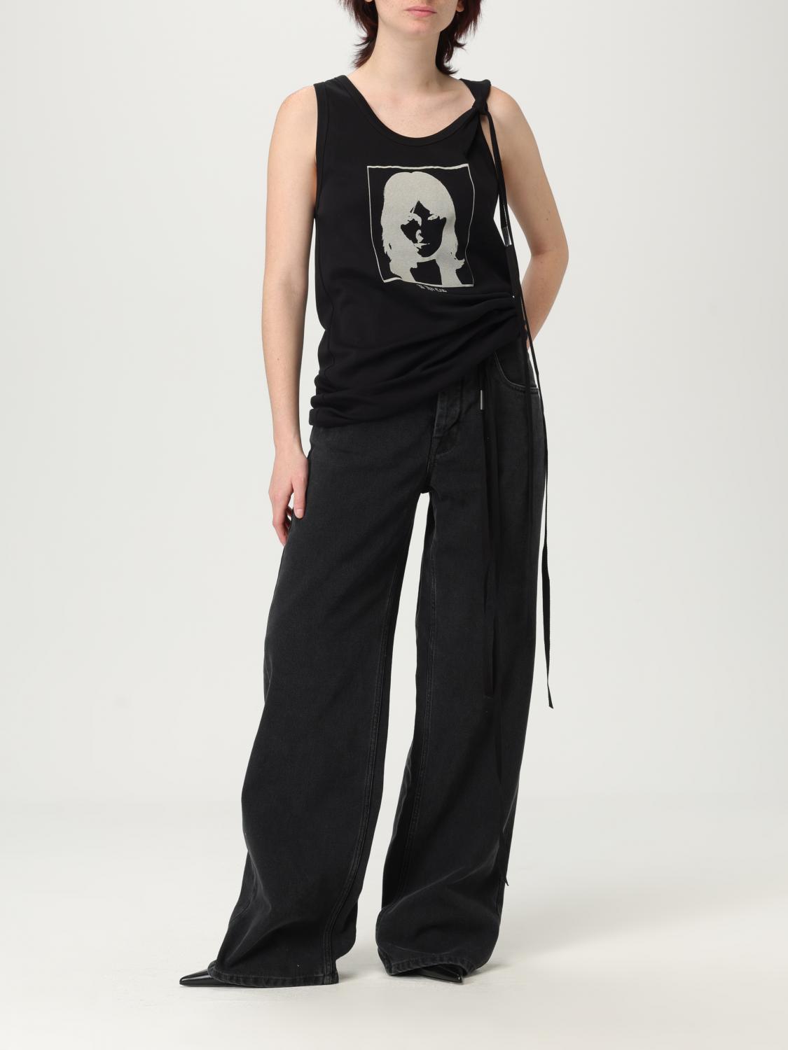 Ann Demeulemeester Jeans woman - Grey | B0010197FA039 | GIGLIO.COM