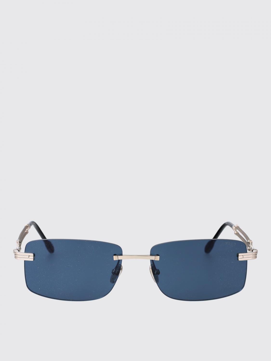 FRED OCCHIALI DA SOLE: Sunglasses men Fred, Blue - Img 2
