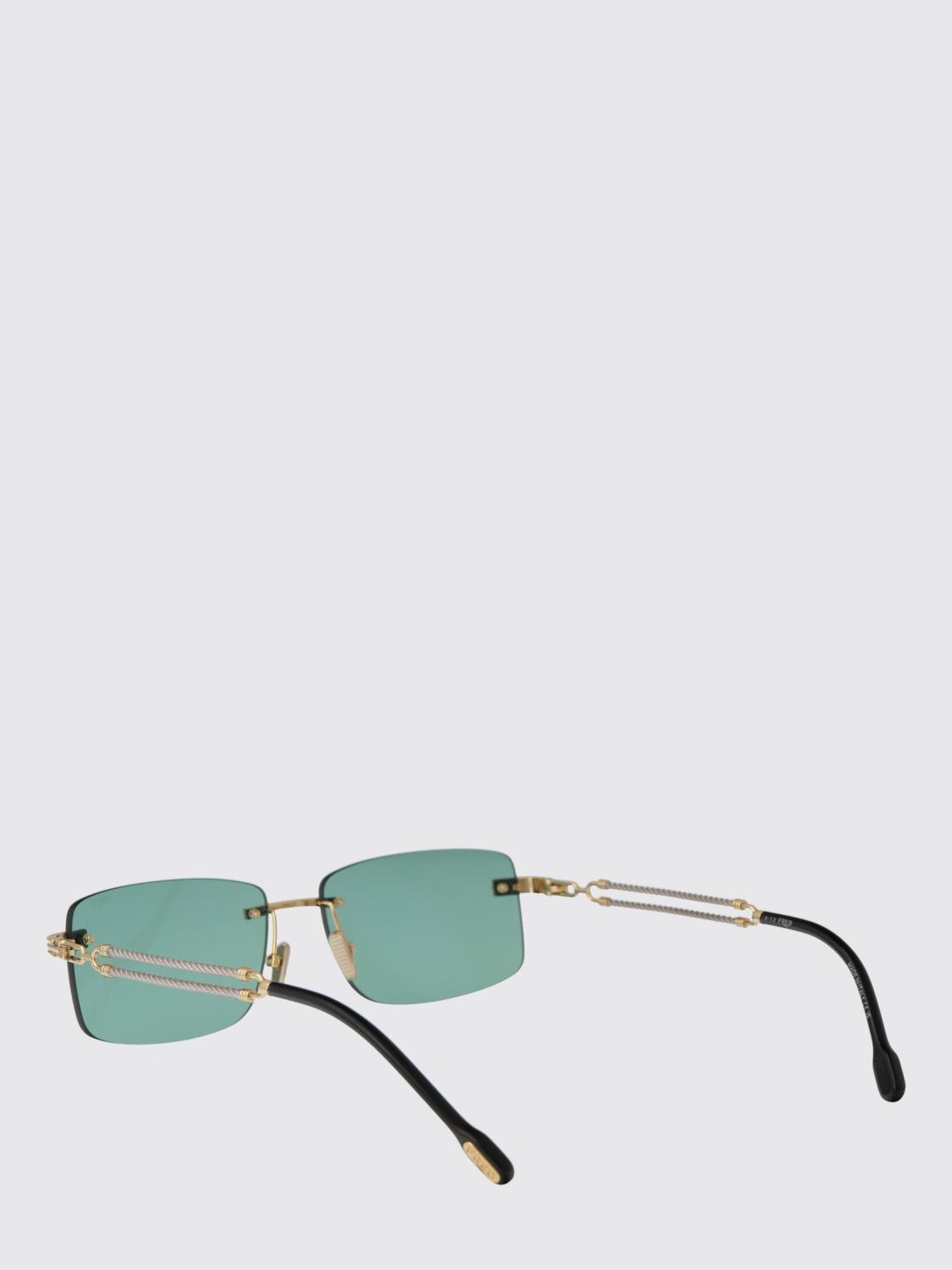 FRED SUNGLASSES: Sunglasses men Fred, Gold - Img 3