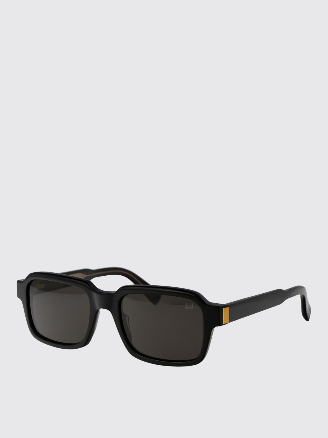 DUNHILL OCCHIALI DA SOLE: Occhiali da sole DU0057S Dunhill in acetato , Nero - Img 1