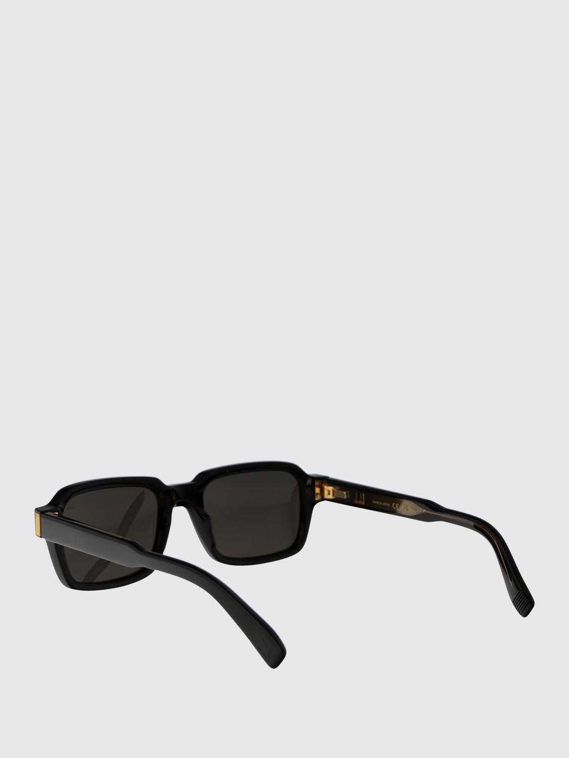 DUNHILL OCCHIALI DA SOLE: Occhiali da sole DU0057S Dunhill in acetato , Nero - Img 3