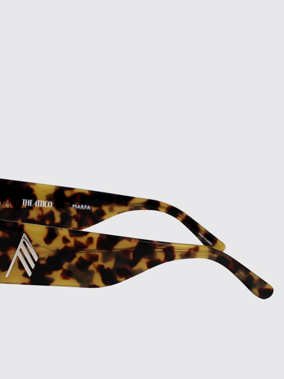サングラス THE ATTICO Woman Sunglasses Brown ATTICO3C28SUN C28 THE ATTICO: Sunglasses woman - Brown | The Attico sunglasses