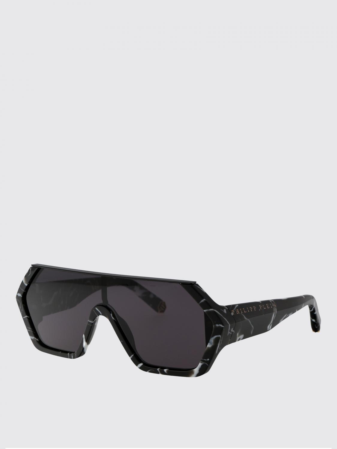 PHILIPP PLEIN SUNGLASSES: Sunglasses men Philipp Plein, Black - Img 1