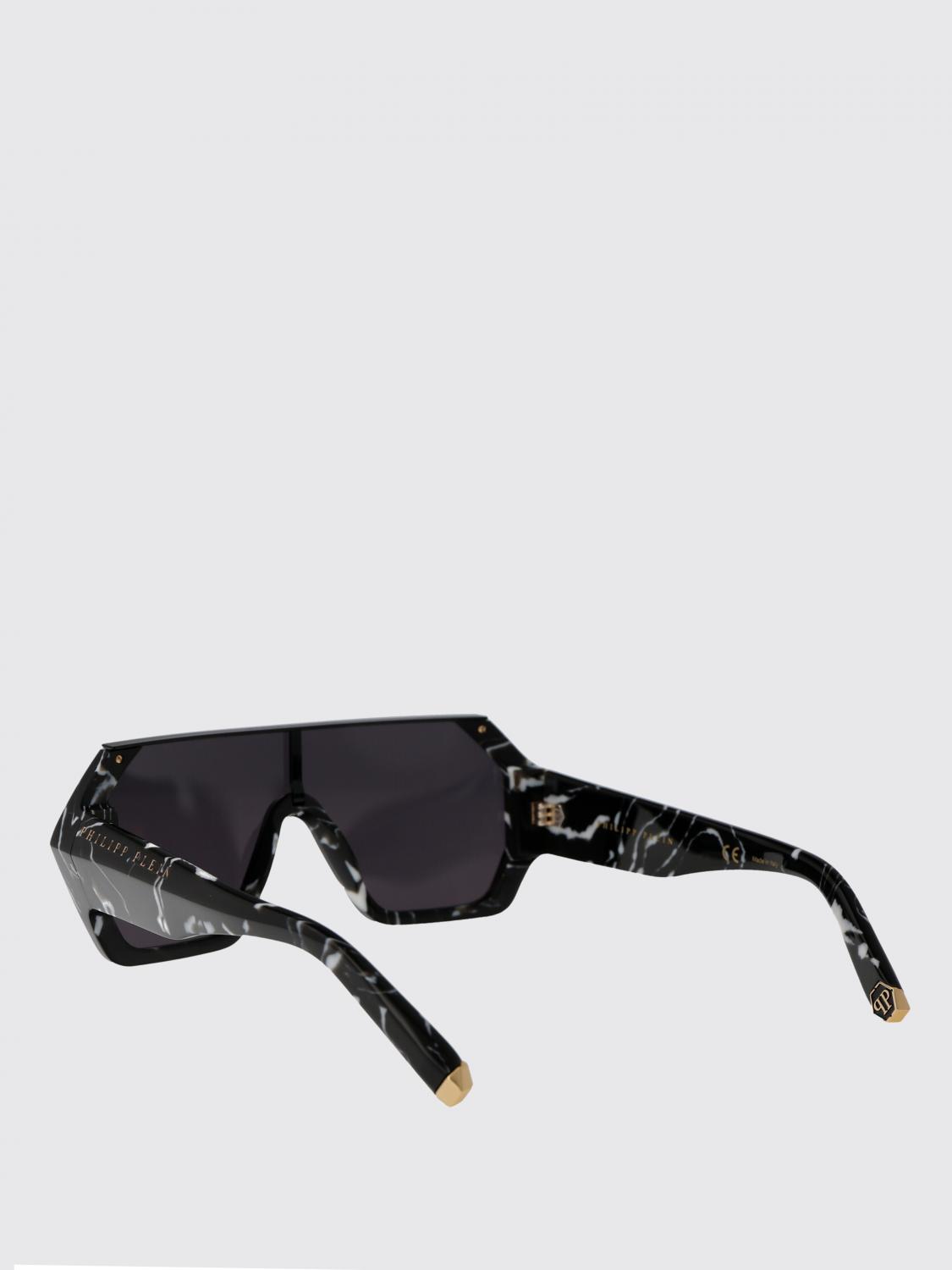PHILIPP PLEIN SUNGLASSES: Sunglasses men Philipp Plein, Black - Img 3
