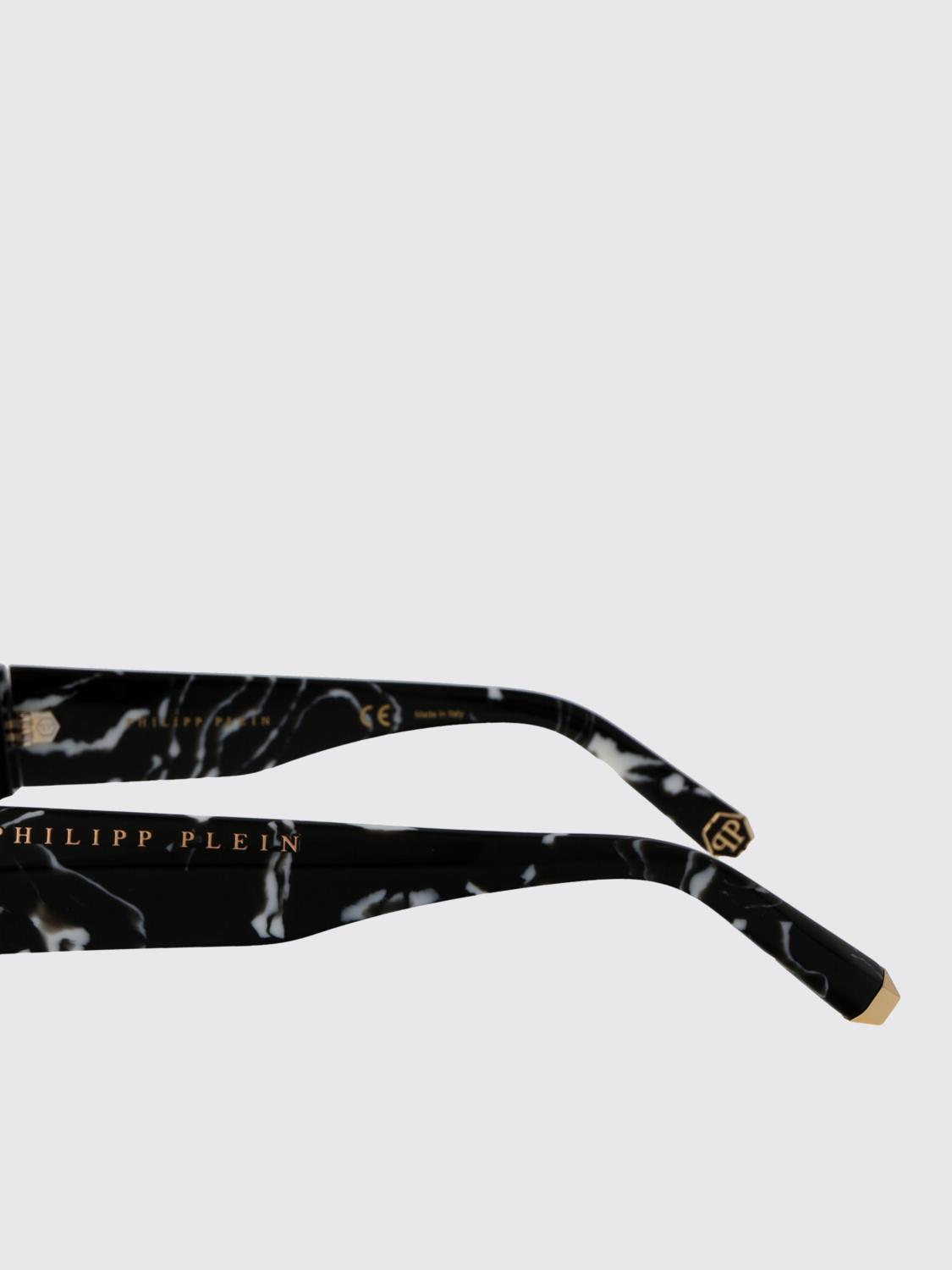 PHILIPP PLEIN SUNGLASSES: Sunglasses men Philipp Plein, Black - Img 4