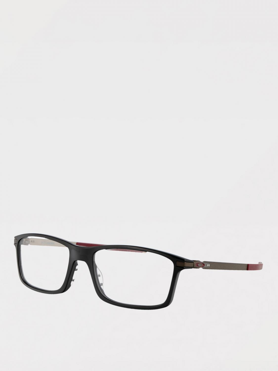 OAKLEY メガネフレーム: Oakley アセテートメガネ, ブラック - Img 1