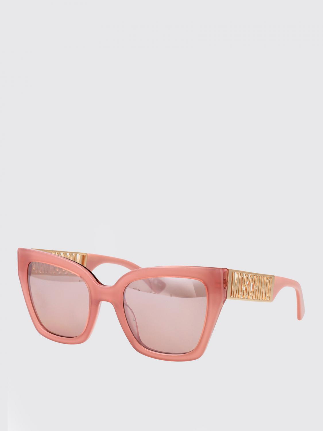 Moschino MOS161/S Sunglasses Pink Plastic Cat-Eye Moschino MOS161/S Cat Eye Sunglasses | Fashion Eyewear US main image 4