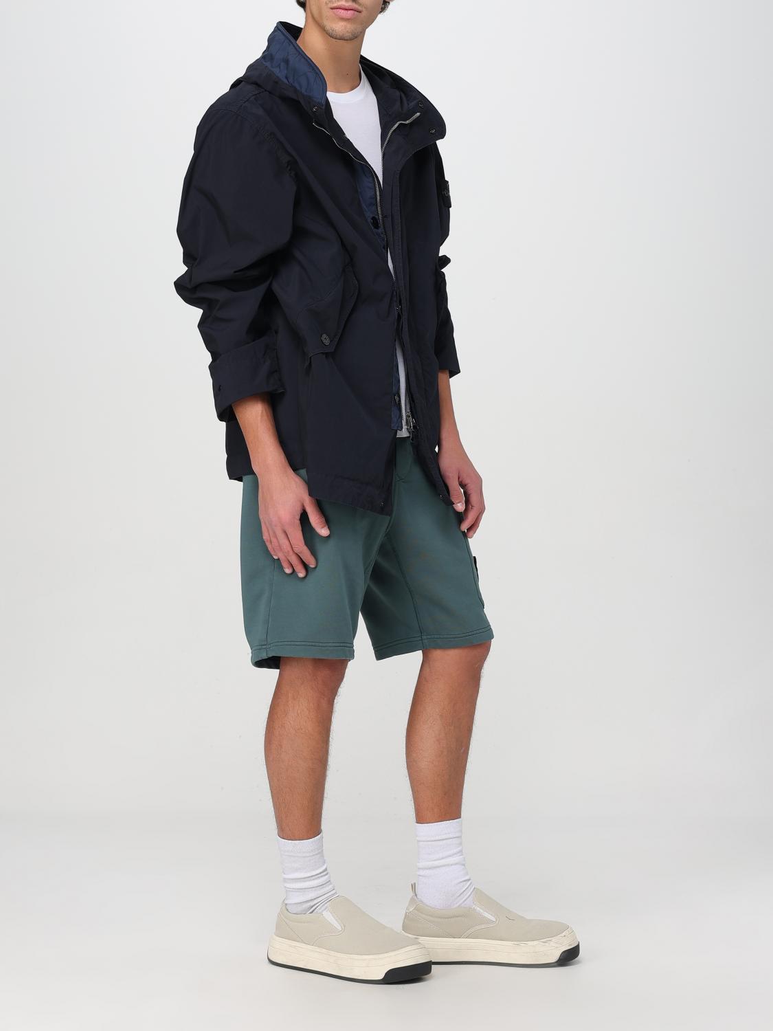 STONE ISLAND GIACCA: Giubbotto Stone Island in nylon , Blue - Img 2