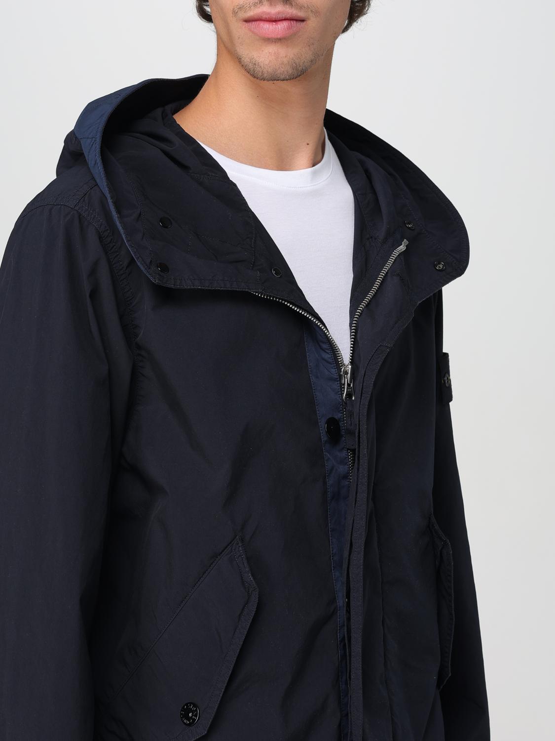 STONE ISLAND GIACCA: Giubbotto Stone Island in nylon , Blue - Img 5