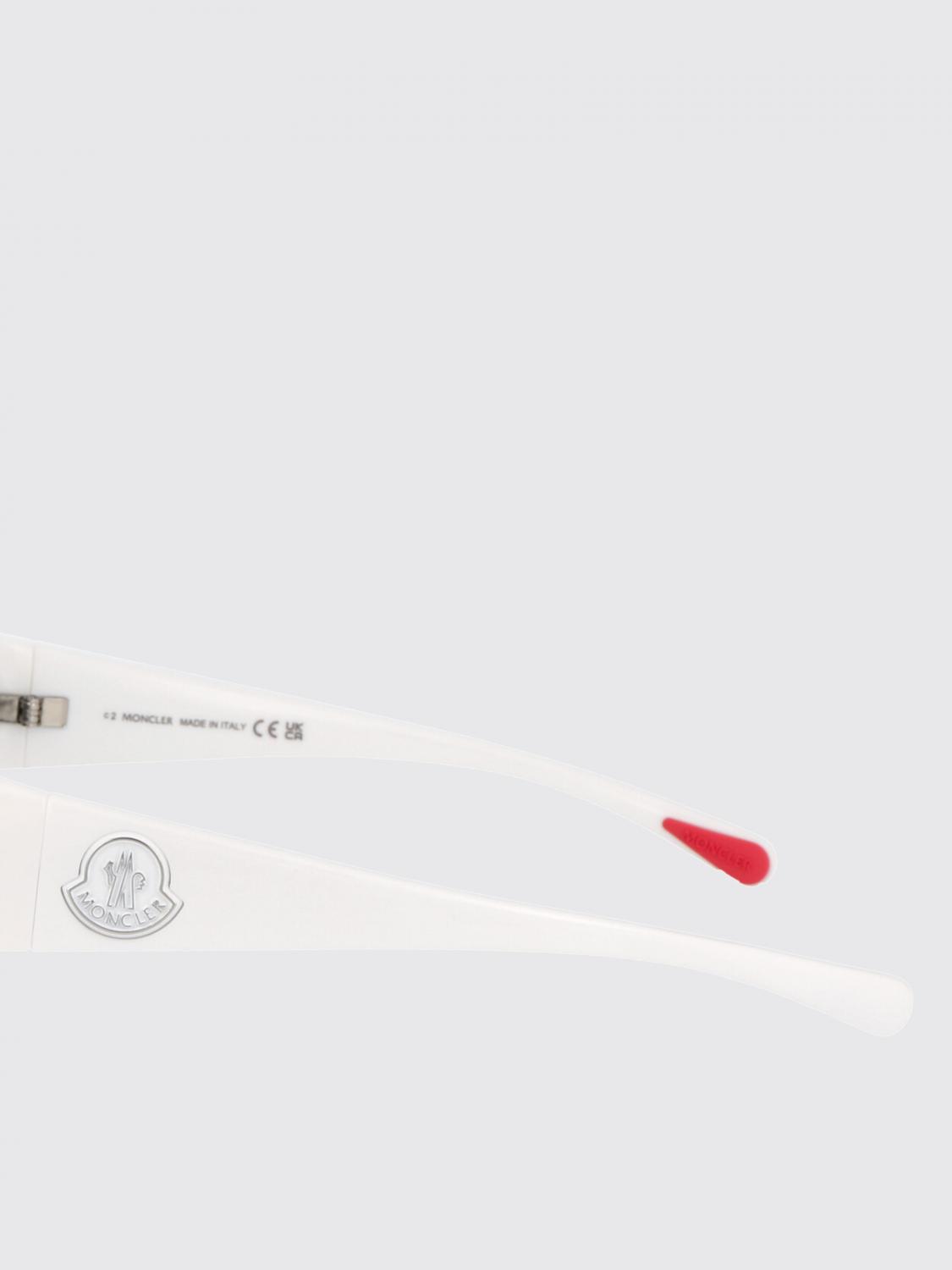 MONCLER SUNGLASSES: Sunglasses men Moncler, White - Img 4
