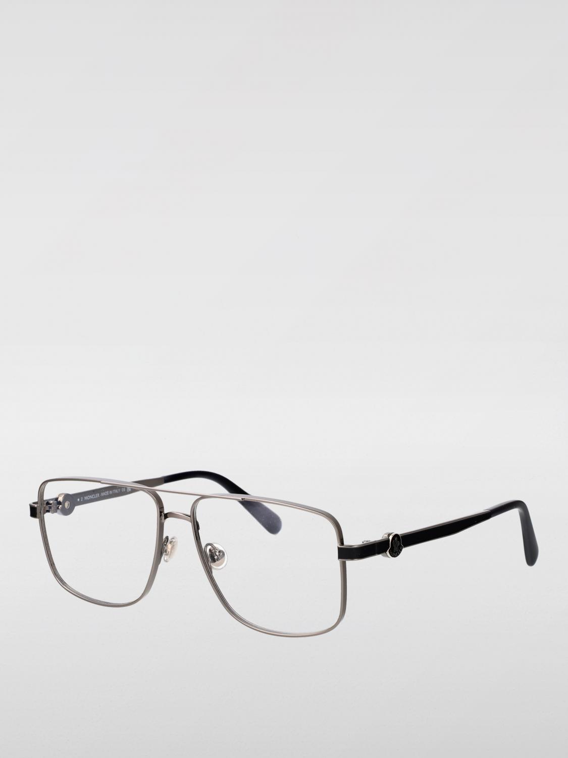 MONCLER OPTICAL FRAMES: Optical frames woman Moncler, Grey - Img 1