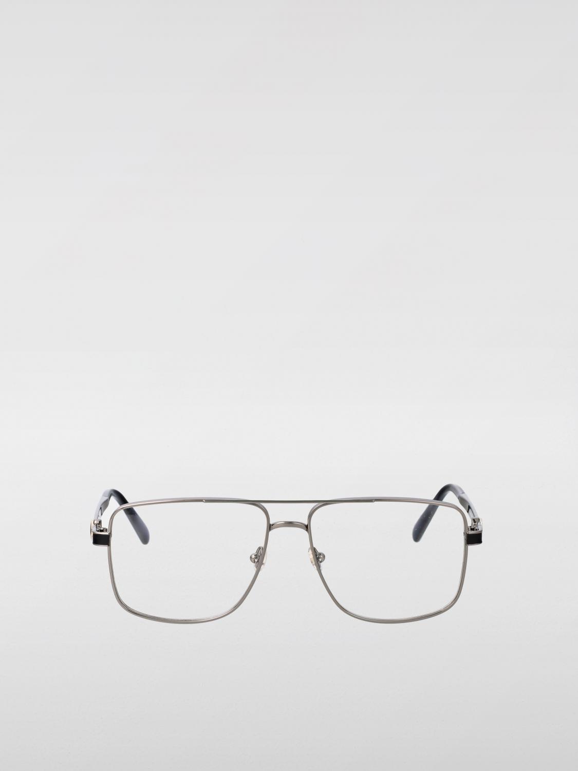 MONCLER OPTICAL FRAMES: Optical frames woman Moncler, Grey - Img 2