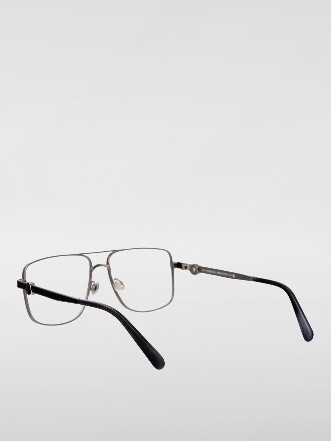 MONCLER OPTICAL FRAMES: Optical frames woman Moncler, Grey - Img 3