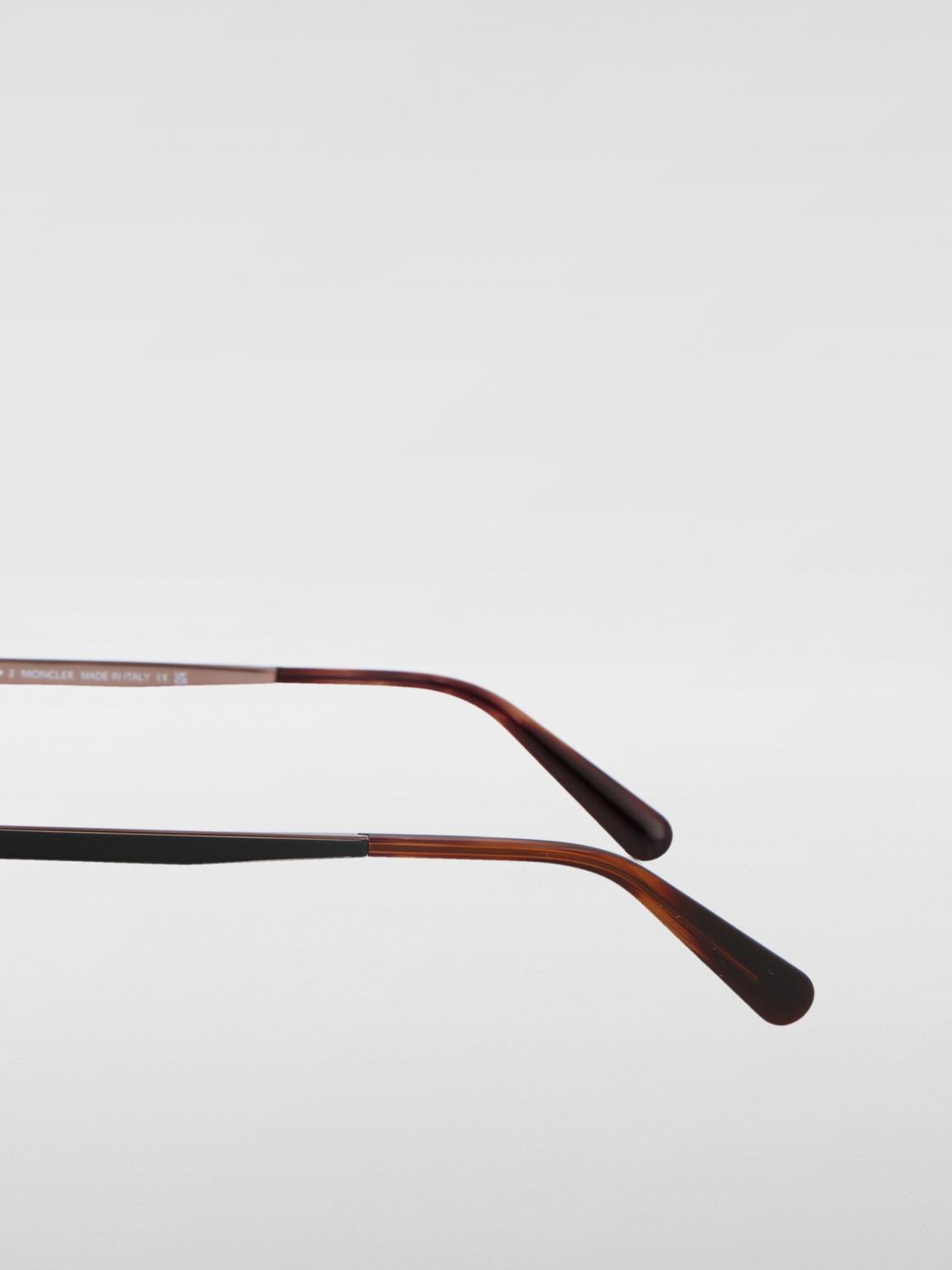MONCLER OPTICAL FRAMES: Optical frames woman Moncler, Gold - Img 4