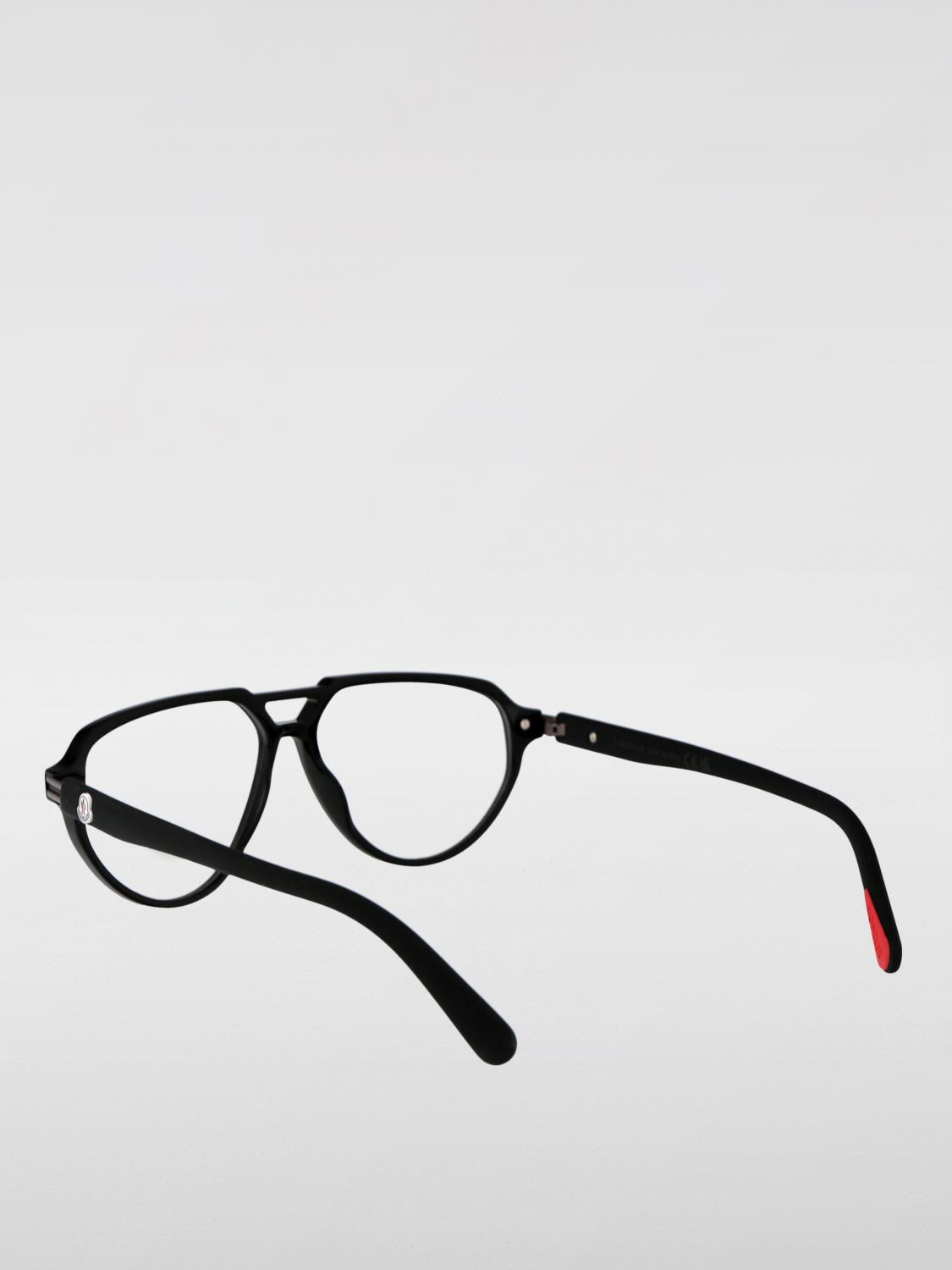 MONCLER OPTICAL FRAMES: Optical frames woman Moncler, Black - Img 3