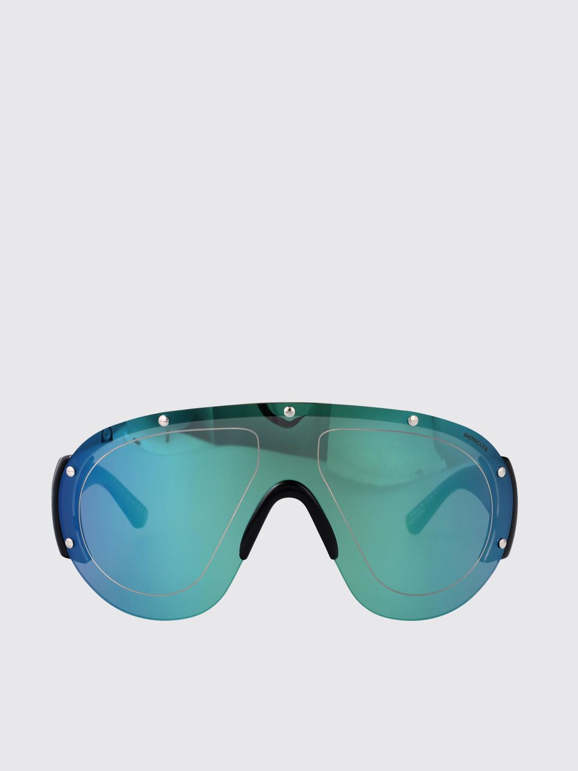 MONCLER OCCHIALI DA SOLE: Occhiali da sole ML0278 Moncler in acetato , Nero - Img 2