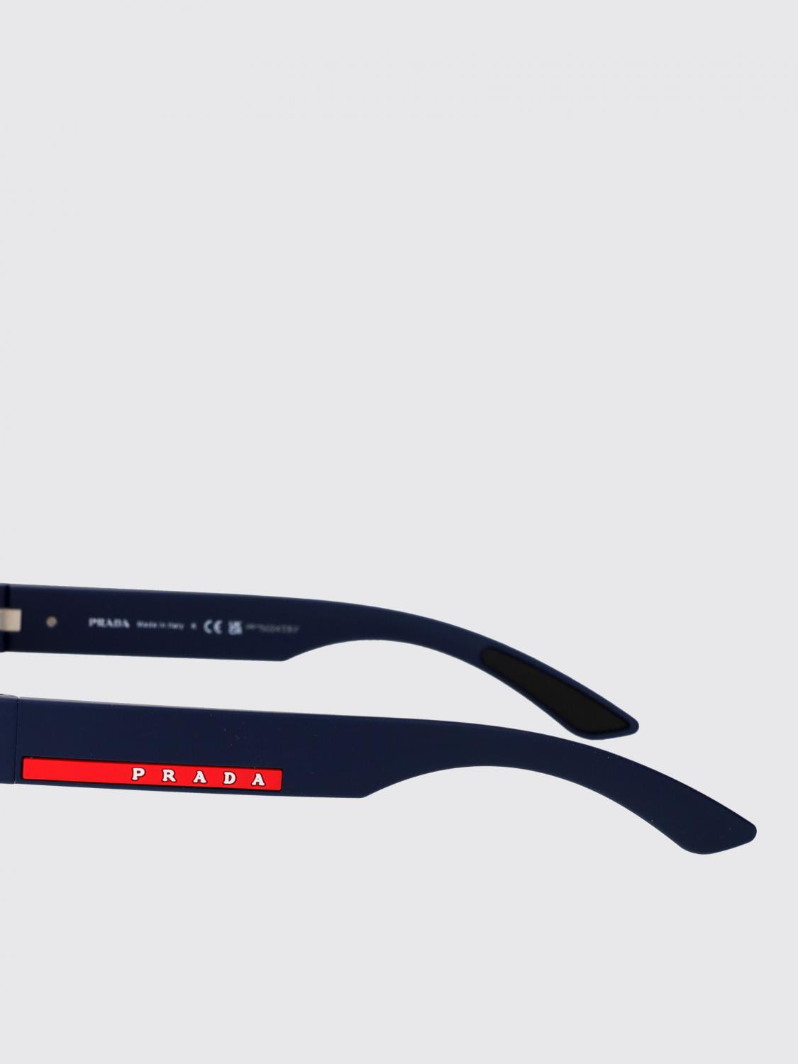 LINEA ROSSA 선글라스: Linea Rossa 아세테이트 선글라스, 블루 - Img 4