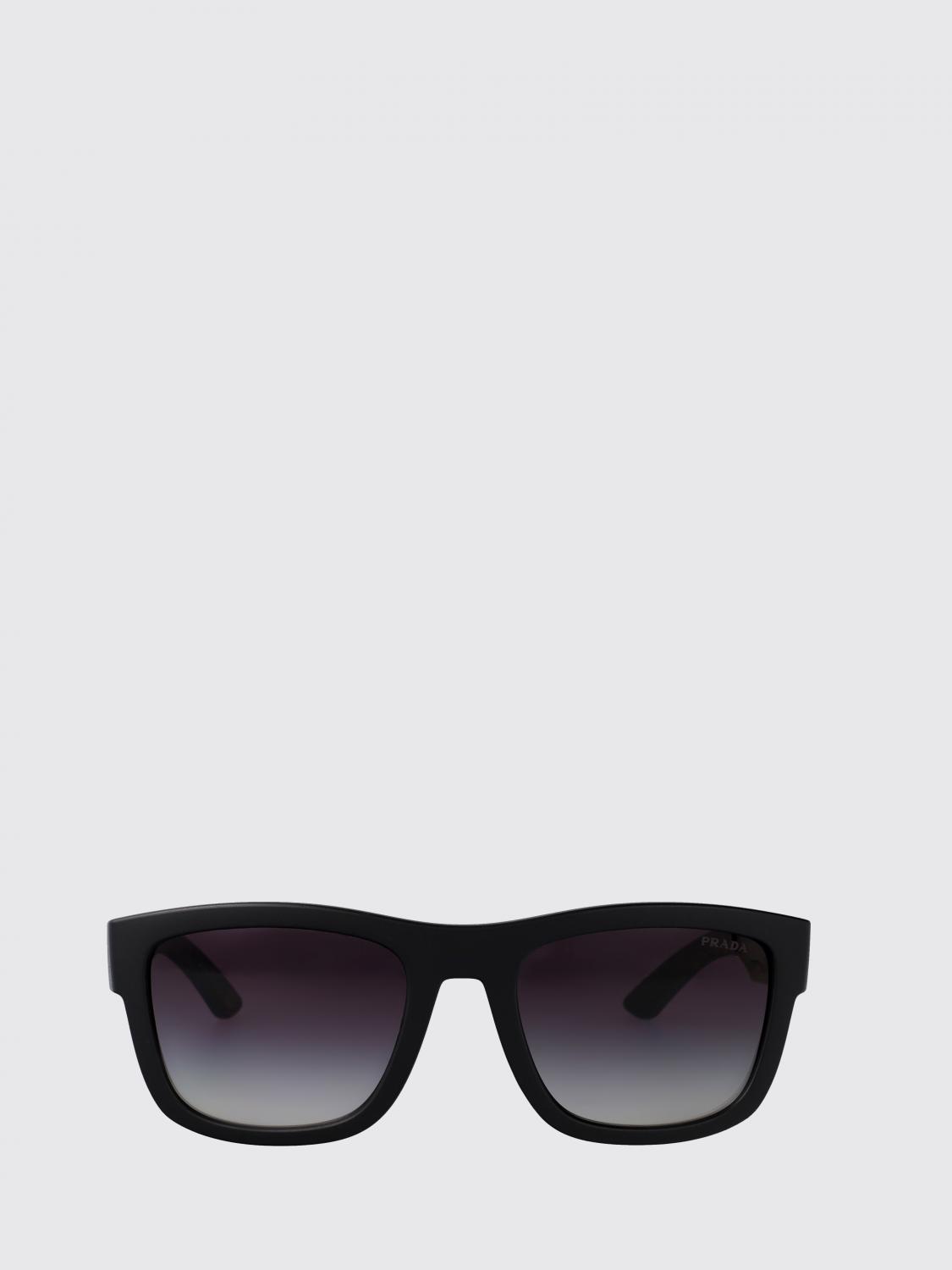 LINEA ROSSA SUNGLASSES: Linea Rossa Acetate Sunglasses, Black 1 - Img 2