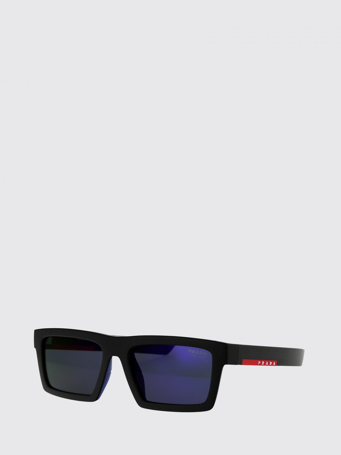 LINEA ROSSA LUNETTES DE SOLEIL: Lunettes de soleil Linea Rossa en acétate, Noir - Img 1