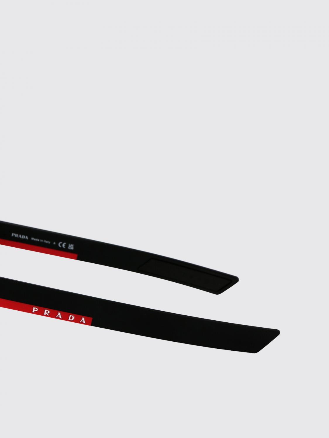 LINEA ROSSA サングラス: Linea Rossa アセテートサングラス, ブラック 1 - Img 4